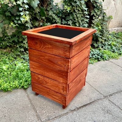 Macetero De Madera 60x40x40