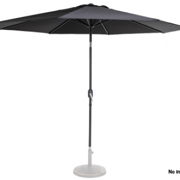 Quitasol Metalico 3m negro