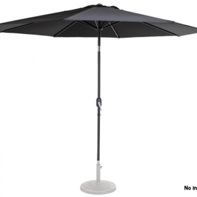 Quitasol Metalico 3m negro