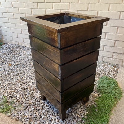 Macetero De Madera 70x40x40